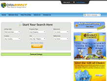 Tablet Screenshot of diradirect.com